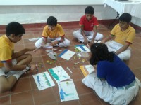 ART WORKSHOP HELD AT DAVID HALL, FORT KOCHI